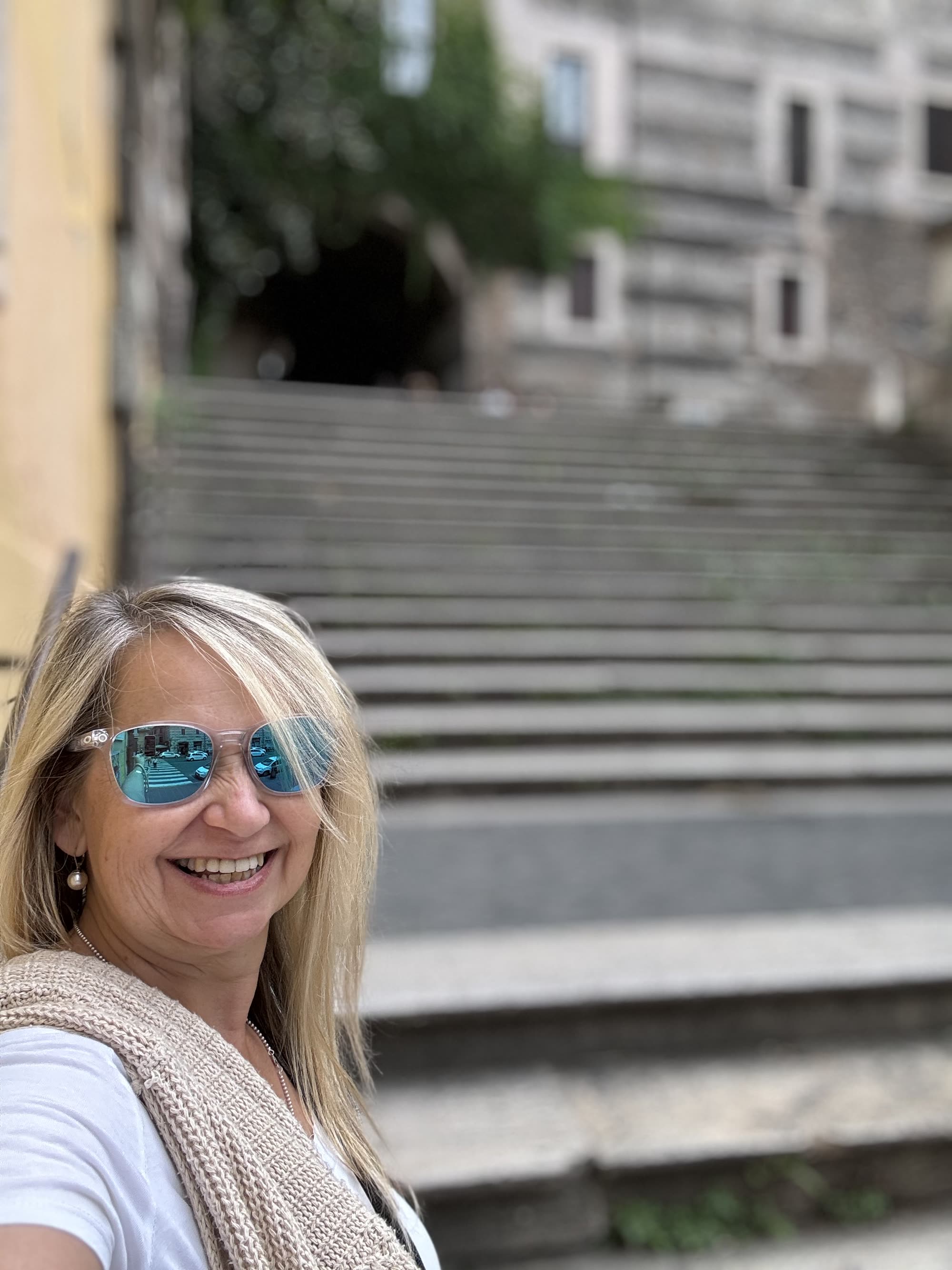 Sandy in Rome